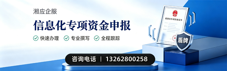 榆林信息化专项资金申报服务