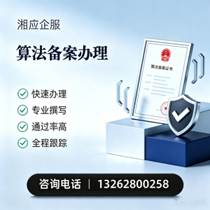 榆林算法备案申报服务